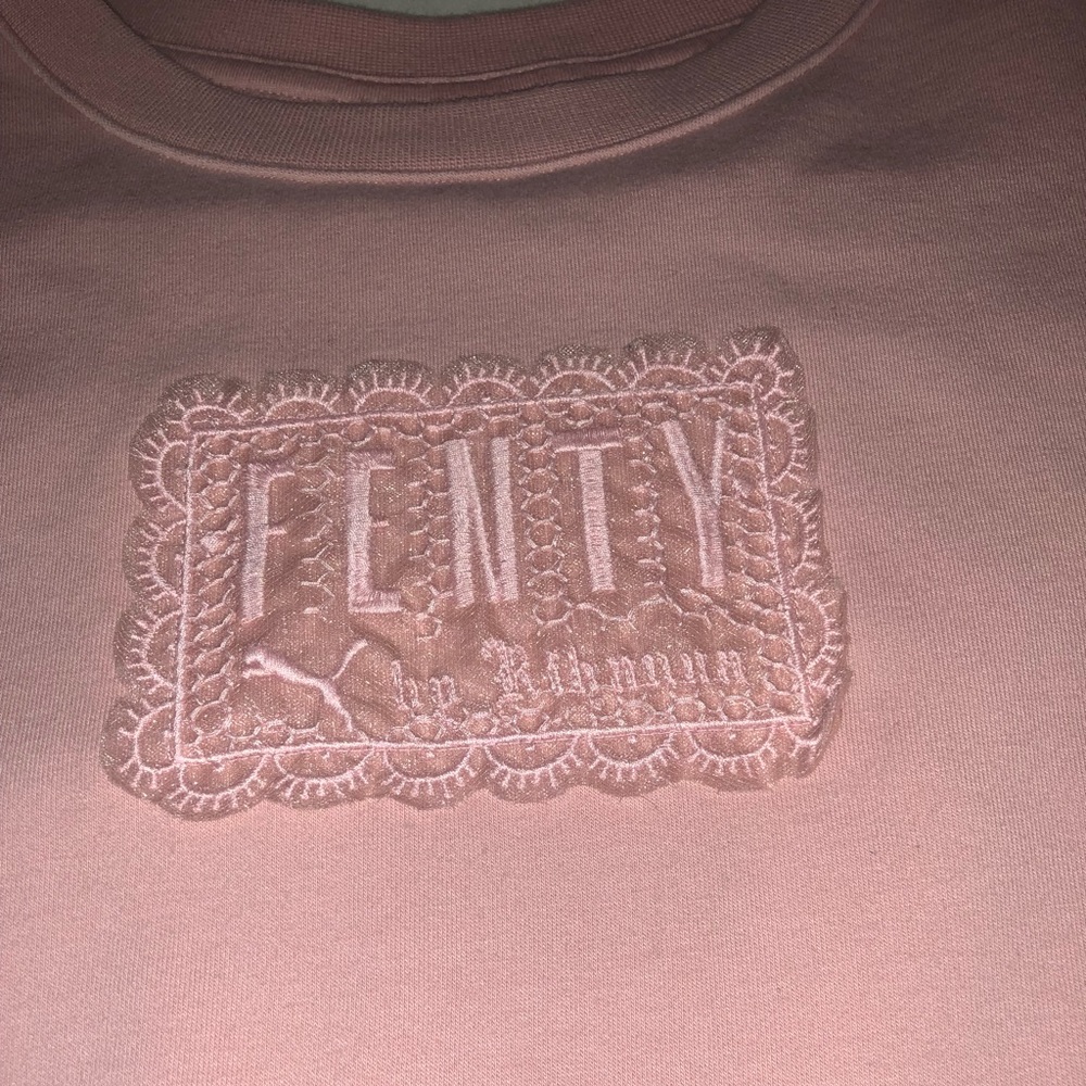 Fenty x Puma Pink Cropped Top
